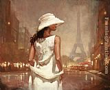 Evening Canvas Paintings - an evening in paris